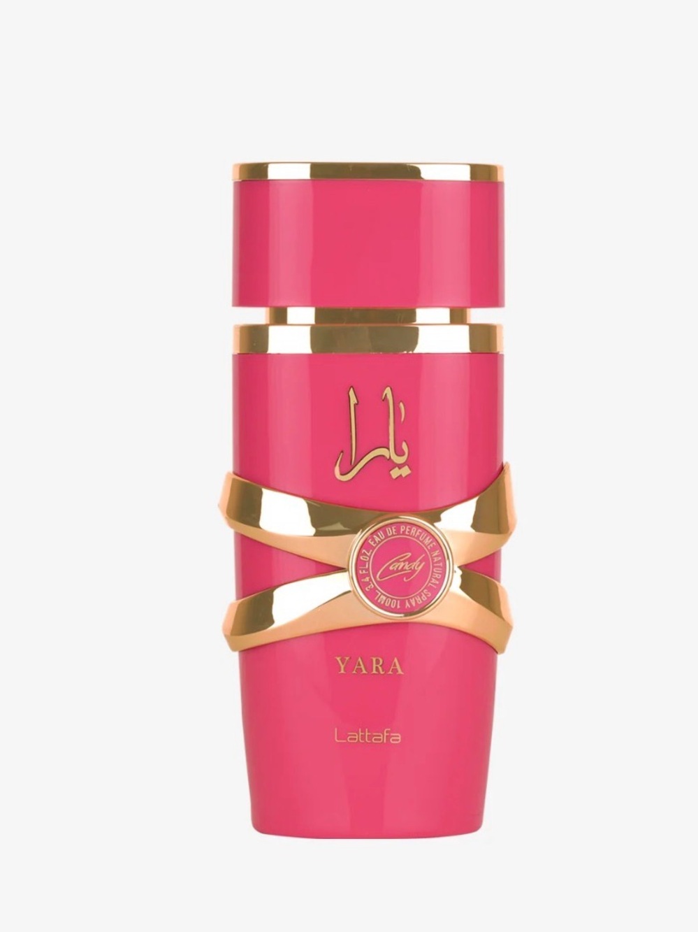 Lattafa Yara Eau de Parfum - Hot Pink & Gold Bottle